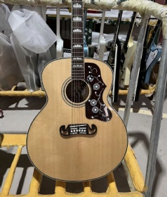 Custom 43 Inch J200 Solid Wood Top Maple Back Side Glossy Lacquer Acoustic Guitar