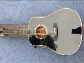 Custom Solid Spruce Top D35 BK Johnny Cash Signature Acoustic Guitar