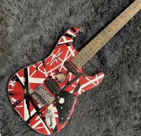 Edward Eddie Van Halen Heavy Relic Red Franken 5150 Electric