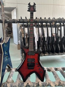 Custom BC.RICH style flamed maple top special body electric guitar
