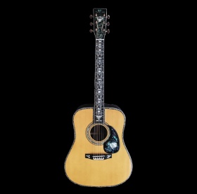Custom Handmade All Solid Wood Dreadnought Guitar The Antoi-nette Super Deluxe Full Abalone Professional Acoustic Guitar