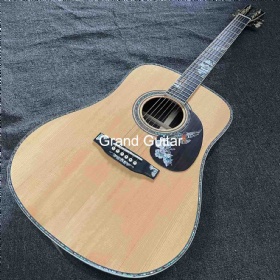 Custom 41 Inch Dreadnought D Body Solid Rosewood Back Side Acoustic Guitar Spruce Top
