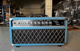 Custom Overdrive Special Dumble Tone ODS 50W in Blue Suede Color with JJ Tubes