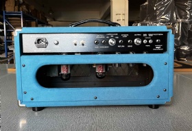 Custom Overdrive Special Dumble Tone ODS 50W in Blue Suede Color with JJ Tubes