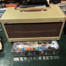 2025 Tweedle Dee Deluxe 5E3 Classic Mods Tweed Head, 6V6GT*2, 12AX7*2, 5Y3GT*1, Grand Amplifier, Accept Amp OEM