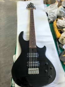 Custom 5 Strings WAL MK3 Style Electric Guitar Bass in Glossing Black