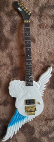 Stock Guitar, Custom White Angel Handcarved Electric Guitar SP Guitar