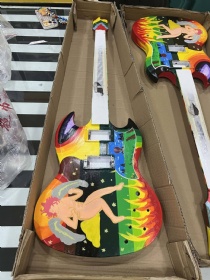 Custom The Eric Clapton Fool SG Electric Guitar Handpainted Graphic Body Neck