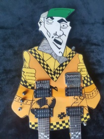 CUSTOM CHEAP TRICK RICK NIELSEN UNCLE DICK HAMER GUITAR