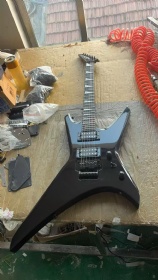 Custom Warrior Style Electric Guitar with Rosewood Fingerboard in Glossing Black