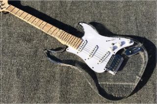 Strat Acrylic Body with Maple Neck