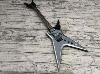 Custom 6 Strings Washburn Irregular Body Shape Electric Guitar in Black Color