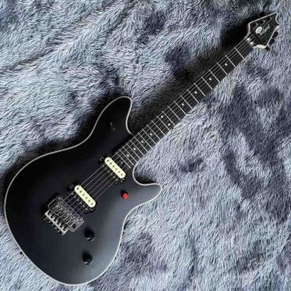 Custom EVH-WolfGang Style Electric Guitar HH Pickups Black Hardwares Hand Made Instruments