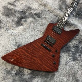 Custom Grand water ripple flamed maple top electric guitar