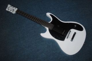 Custom Mosrite 1965 Adventure II Electric Guitar Smoer Headstock P90 Pickup in White