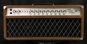 Custom Dumble Tone SSS Steel String Singer By Grand Point to Point Guitar Amplifier Head in Brown Color with Effect Loop JJ Tubes Handbuilt Guitar Amp 50/100W Two Rock Amp Accept OEM