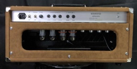 Custom Dumble Tone SSS Steel String Singer By Grand Point to Point Guitar Amplifier Head in Brown Color with Effect Loop JJ Tubes Handbuilt Guitar Amp 50/100W Two Rock Amp Accept OEM