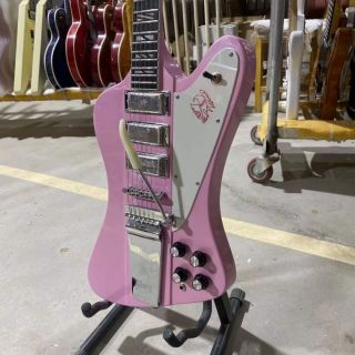 Firebird Version Electric Guitar Chrome Hardware Bigsby Tremolo Mahogany Body Rosewood Fingerboard
